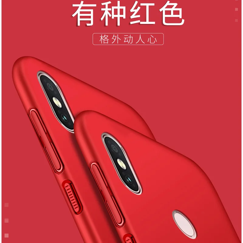 Жесткий чехол для Xiaomi Mi 6X PC задняя крышка Xiao mi Чехол Mi6X защитные Матовые чехлы с