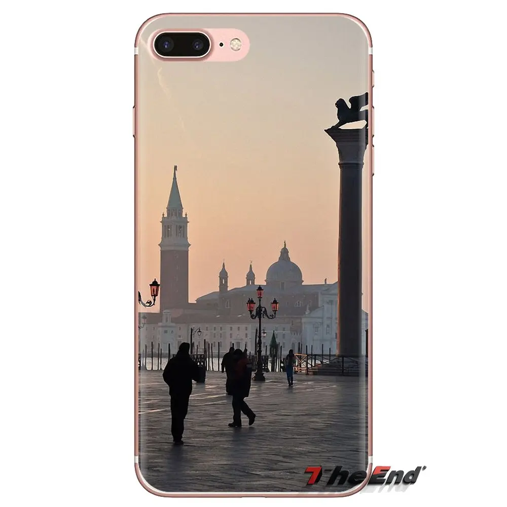 Piazza San Marco Aerial Венеция Мягкий ТПУ чехол для телефона Huawei Nova 2 3 2i 3i Y6 Y7 Y9 Prime Pro GR3 GR5 2017