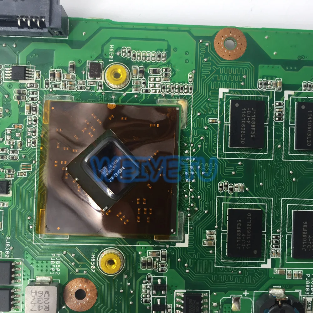 Материнская плата K43LY с I3 CPU 7470M 1G REV 5 0 для ASUS K84HR X84HR X44H материнская ноутбука 60 NB2MB1300