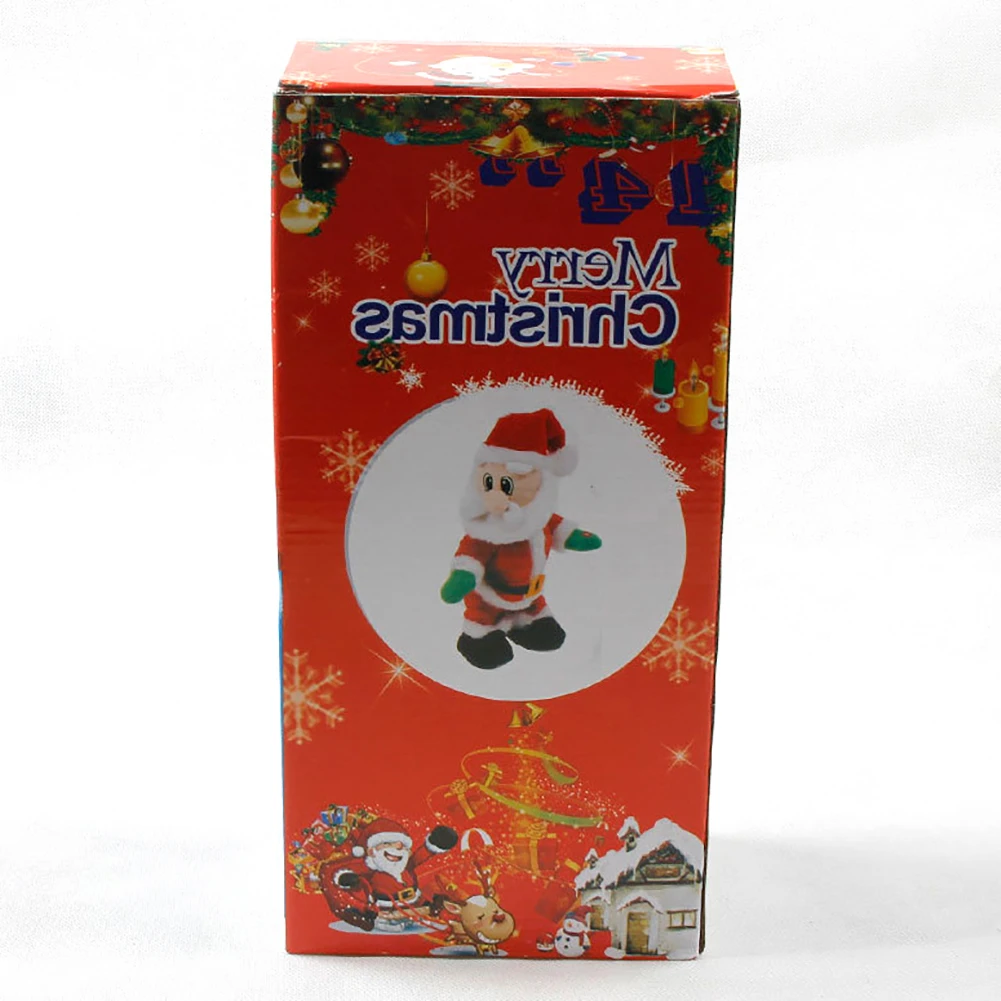 Рождественская электрическая музыкальная игрушка Санта Клаус кукла