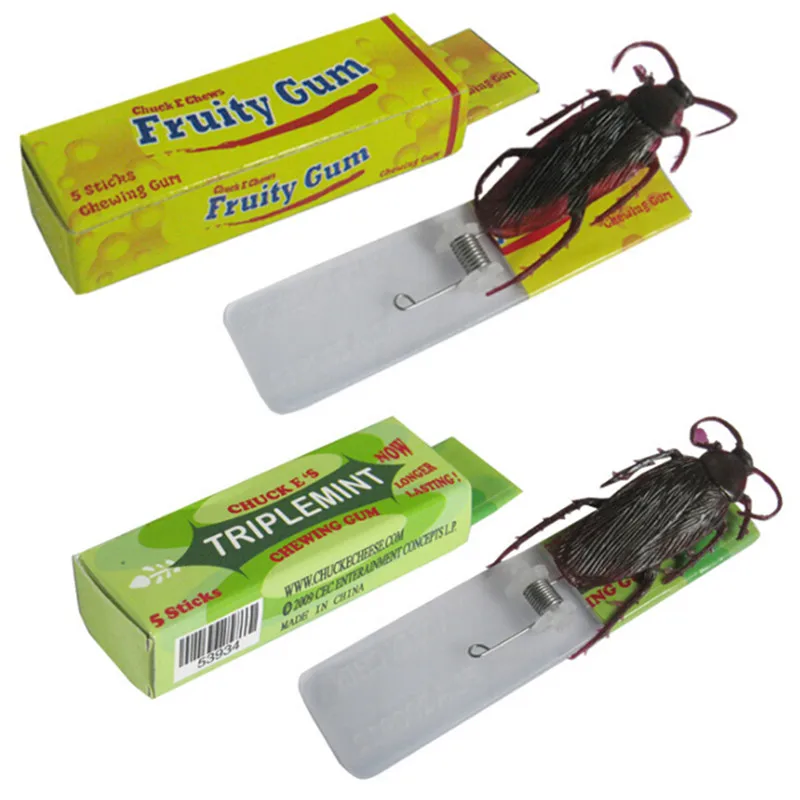 2017 личность забавная игрушка имитация жевательной резинки дети страшные игрушки