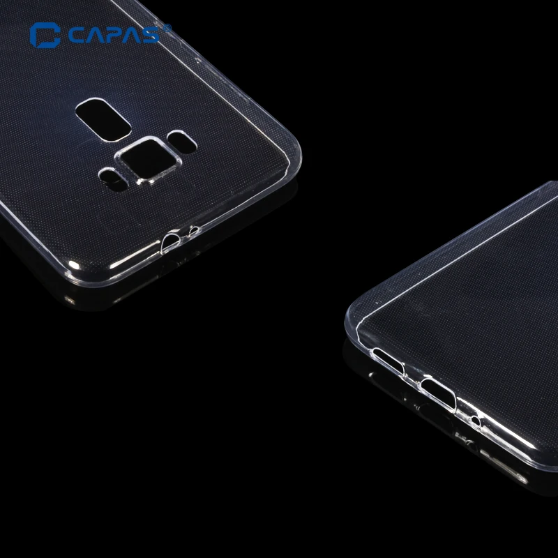Чехлы для ASUS Zenfone 3 ZE520K чехол прозрачный мягкий силиконовый из ТПУ Для ZenFone ZE552KL