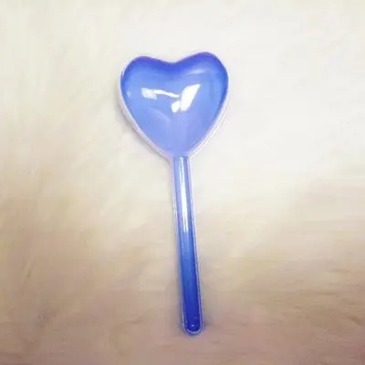 blue 30 шт. сердце волшебная палочка ясно поделка из пластмассы малыш/ребенок игрушечная глина работает пакет коробки мини прозрачная Конфета собирать упаковочная коробка - Цвет: blue