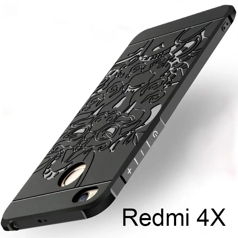Cyato xiaomi redmi 4X роскошный чехол с гибридным лезвием и покрытием дракона матовый защитный чехол для xiaomi redmi 4x 4x чехол для телефона