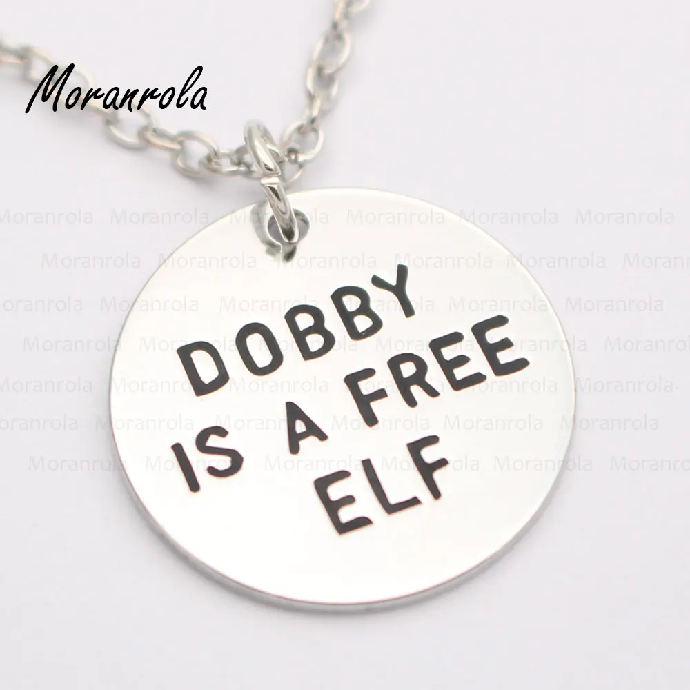 Новое поступление медное ожерелье Dobby is a free Elf брелок очаровательное забавное