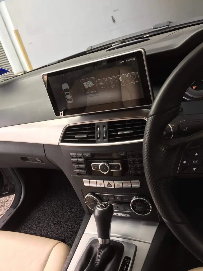 10,2" Navi для правым Mercedes Бен z C Class W204 11-14 Замена приборной панели планшета Навигатор Радио монитор 2G Оперативная память