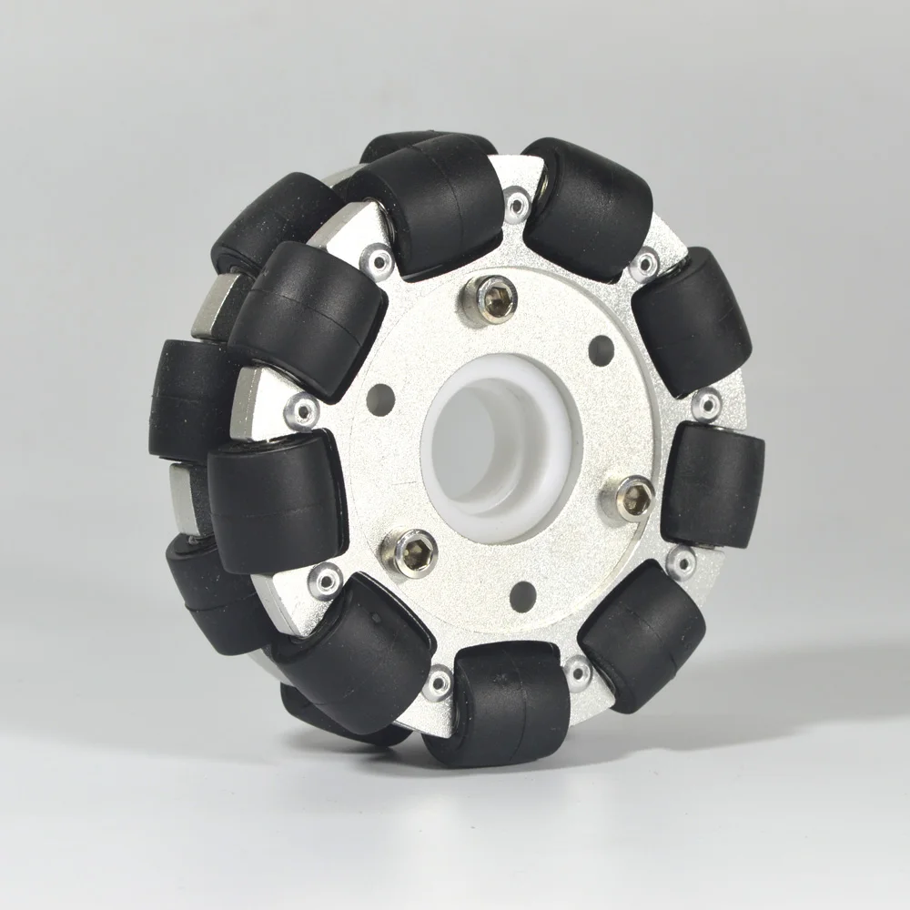 100 мм двойное алюминиевое колесо Omni/W подшипниковые ролики 14054|roller bearing|roller bearing