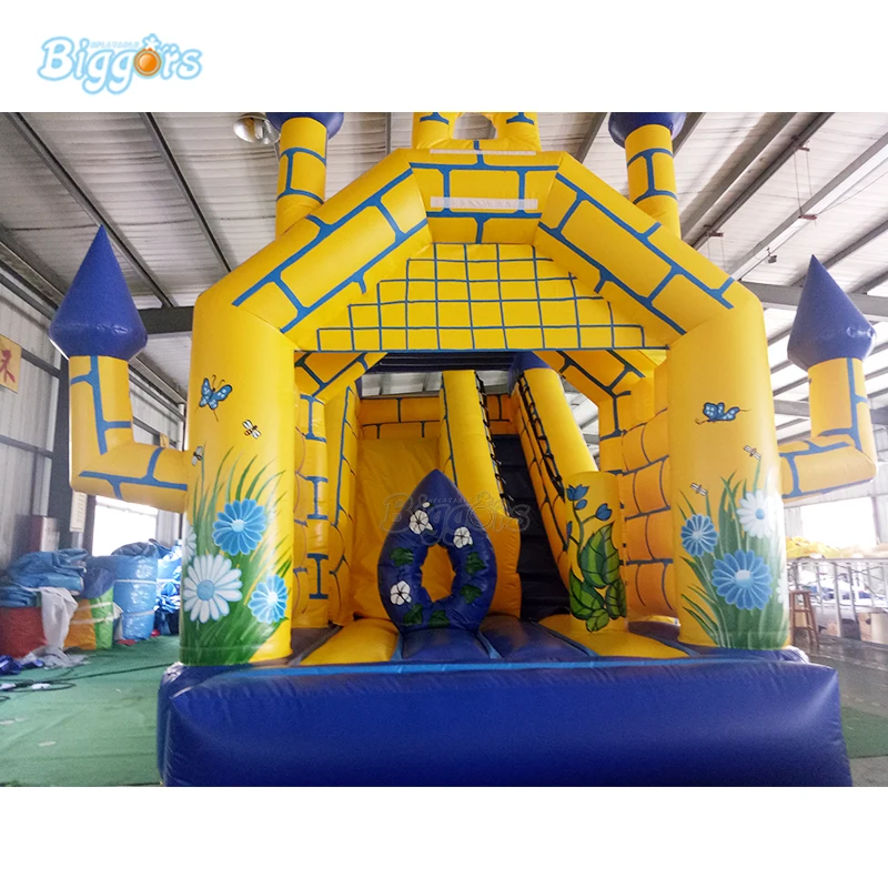 

YARD Commercial PVC Inflatable Trampoline Jumper Bounce House Bouncy Castle With Slide
