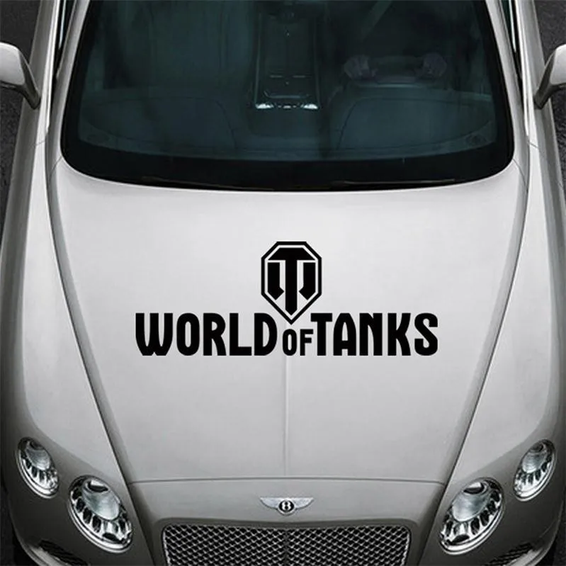 World Of Tanks Наклейка на стену для детской комнаты, ванной комнаты, туалета, холодильника, украшение для автомобиля, животные, художественная Наклейка на стену, виниловые наклейки