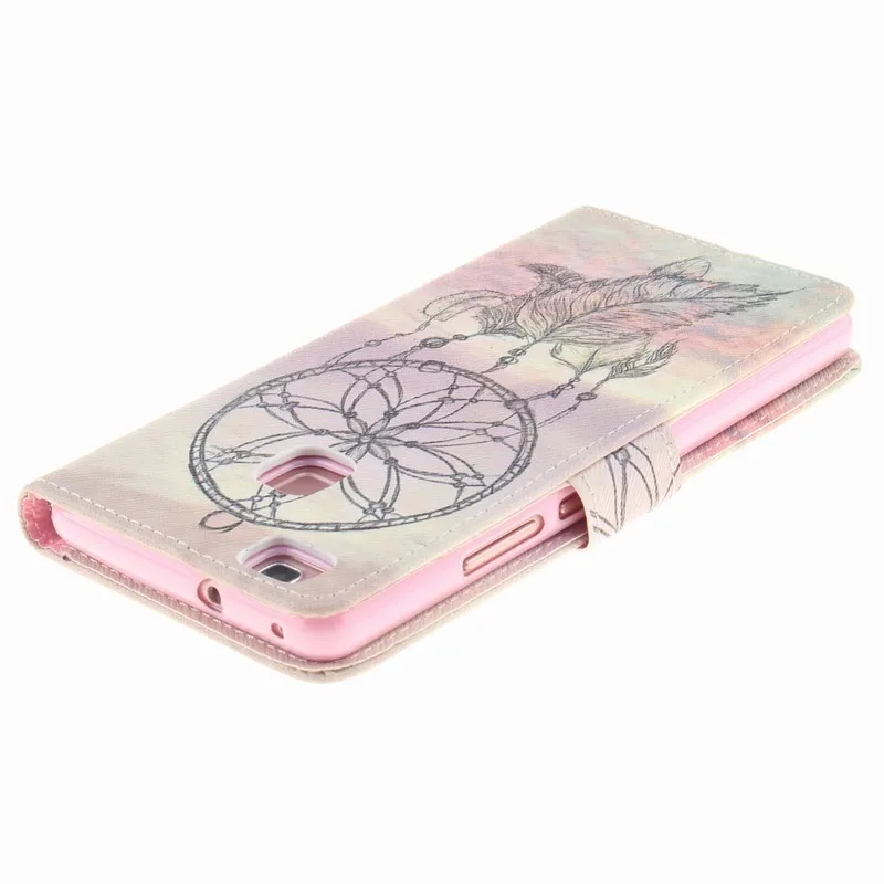 DEEVOLPO кожаный чехол-кошелек для huawei P10 P9 Lite Mini P8 Lite Y3 Y5 Y7 Honor 8 флип-чехол с тигром львом колокольчиком D09F