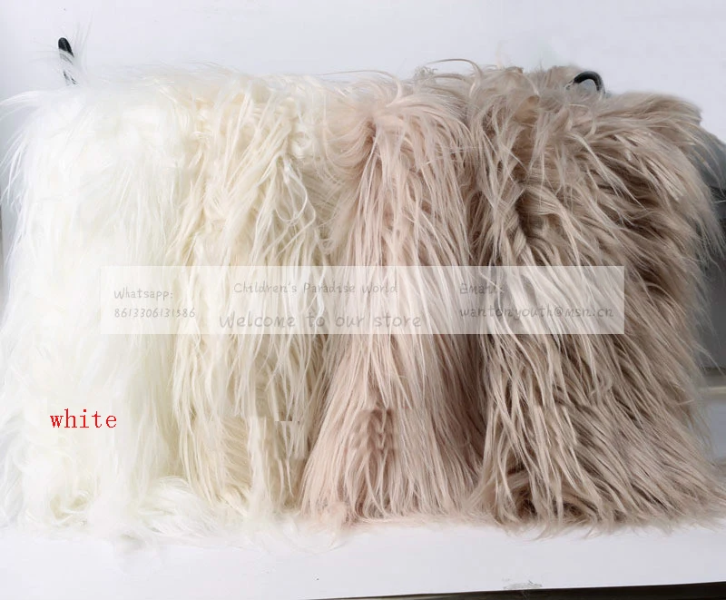 Одеяло из искусственного меха корзина наполнитель монгольский мех реквизит для