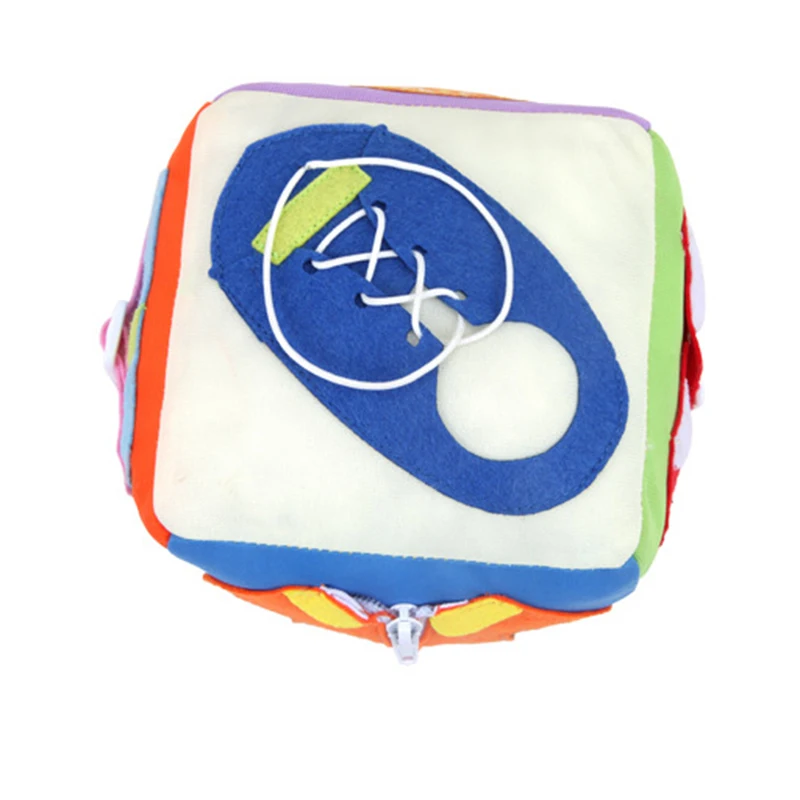 Обучающие игрушки на Молнии Кнопка шнуровки загруженная доска туалетная игра