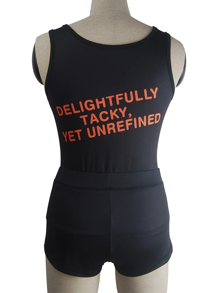 Женская униформа с капюшоном для девочек сексуальный наряд шорты официанта топ