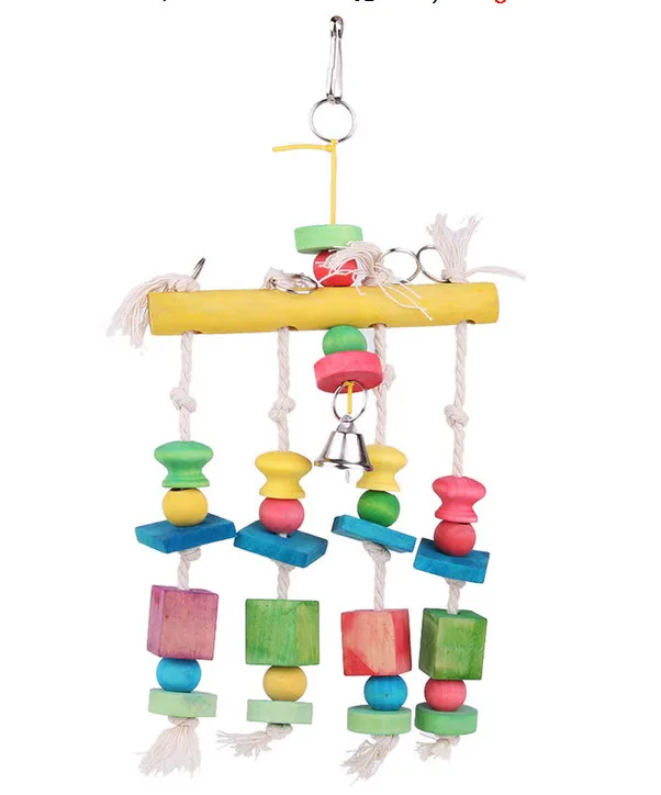 Животные птицы большой попугай деревянная хлопковая веревка попугай|pet bird|parrot