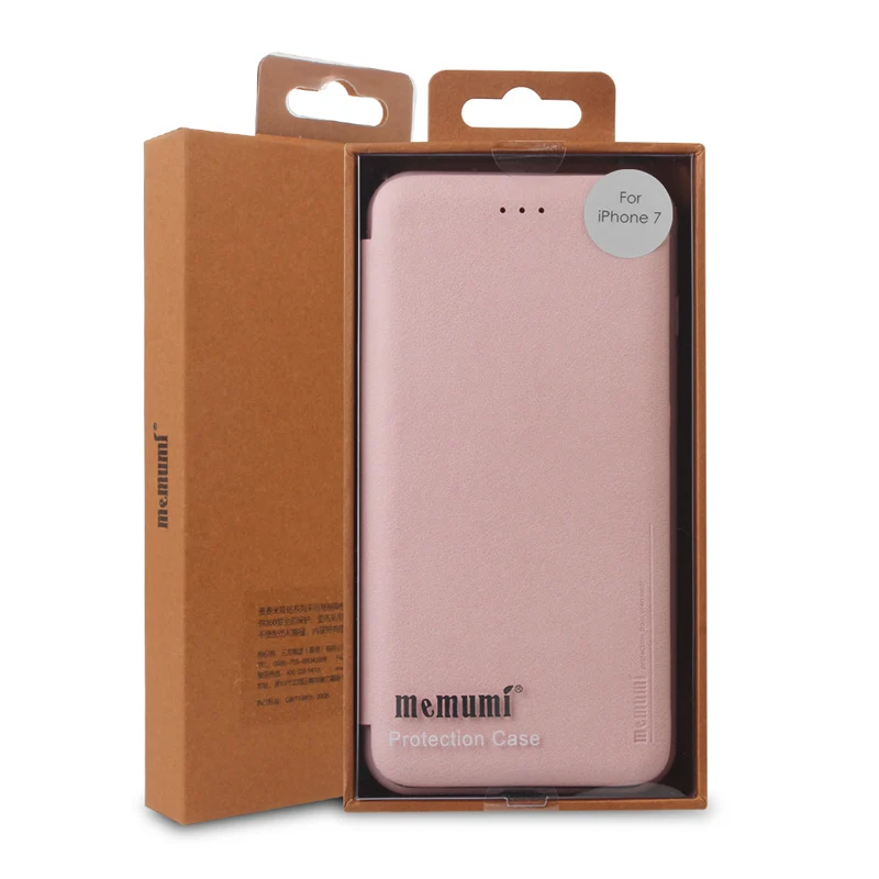Memumi полный защитный чехол для iPhone 7 8 плюс искусственная кожа флип корпус покрытие