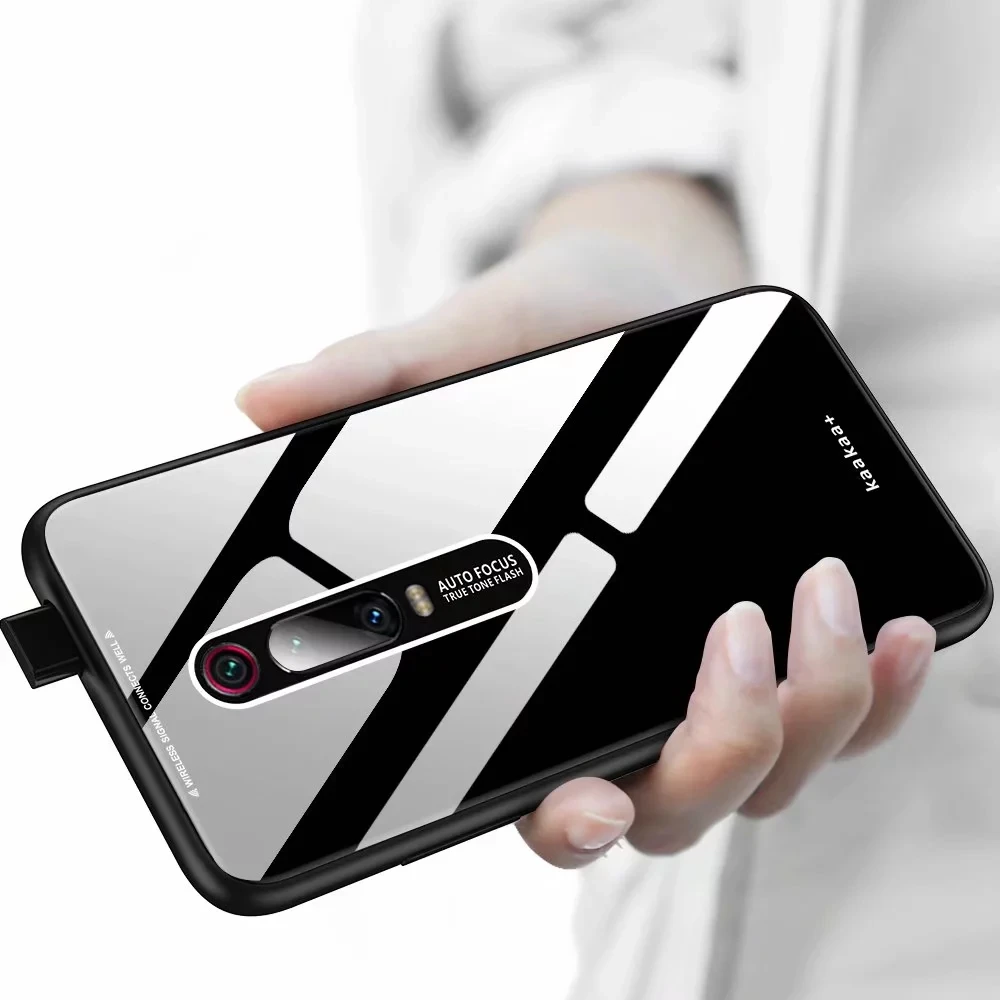 Shockproof Tempered Glass Case For Xiaomi Redmi K20 Full Cover Pro Capa Coque Fundas | Мобильные телефоны и аксессуары