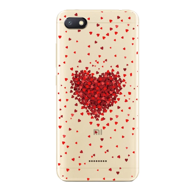 DS-LOVEHUI чехол для Xiaomi Redmi 6A Redmi6A картина Чехлы мобильного телефона из мягкого