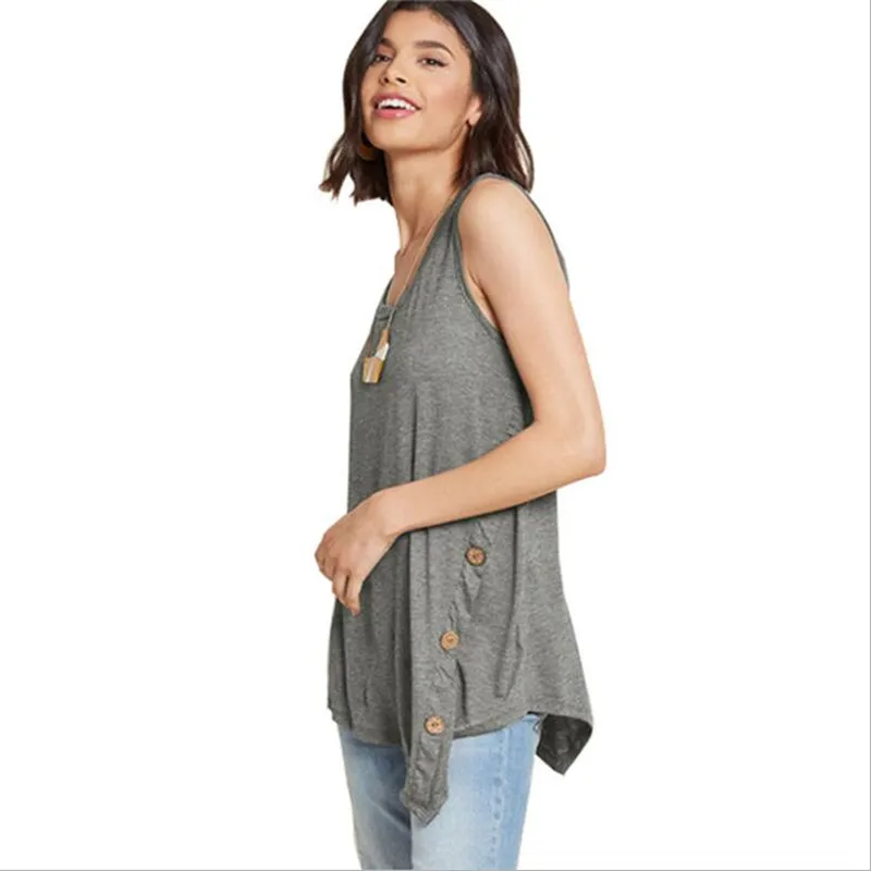 2XL женская одежда большого размера нерегулярные футболки летние свободные топы