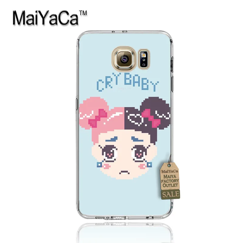 MaiYaCa melnie Martinez Cry baby красочные аксессуары для телефонов чехол Samsung S3 S4 S5 S6 S6edge S6plus S7