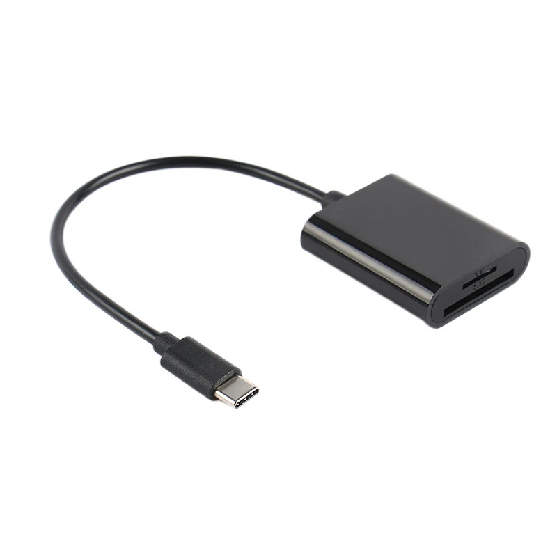 Кардридер 2 в 1 USB 3 0 Type C устройство для чтения карт SD/TF адаптер смарт памяти
