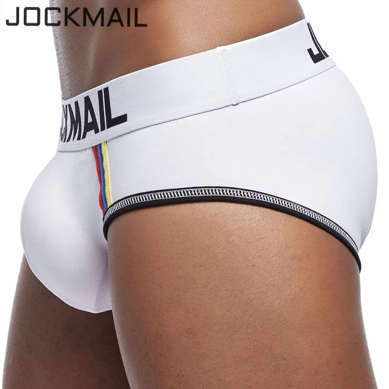 Трусы джоки JOCKMAIL мужские с карманом для пениса Брендовое хлопковое нижнее белье