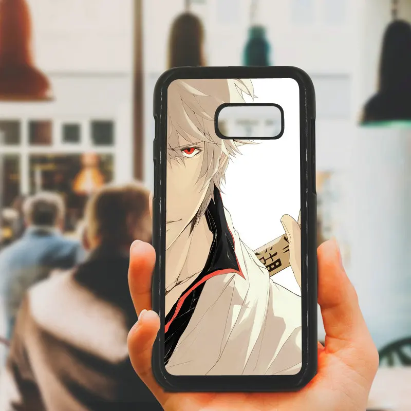 Phone Case Anime Cat Cartoon Gintama Colored Hard PC Cover for Samsung Galaxy A3 A5 A7 A8 2015 2016 2017 2018 Note 8 5 3 2 Shell |
