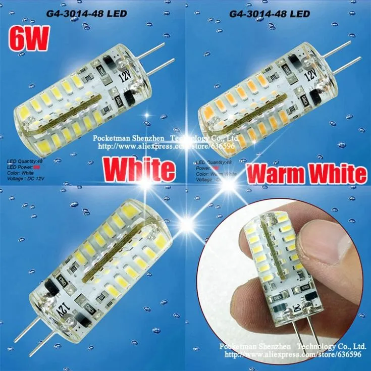 Светодиодный светильник G4 1 шт. 12 в пост. Тока/220 В переменного тока 110 SMD 3014 Вт 3 5 6 7