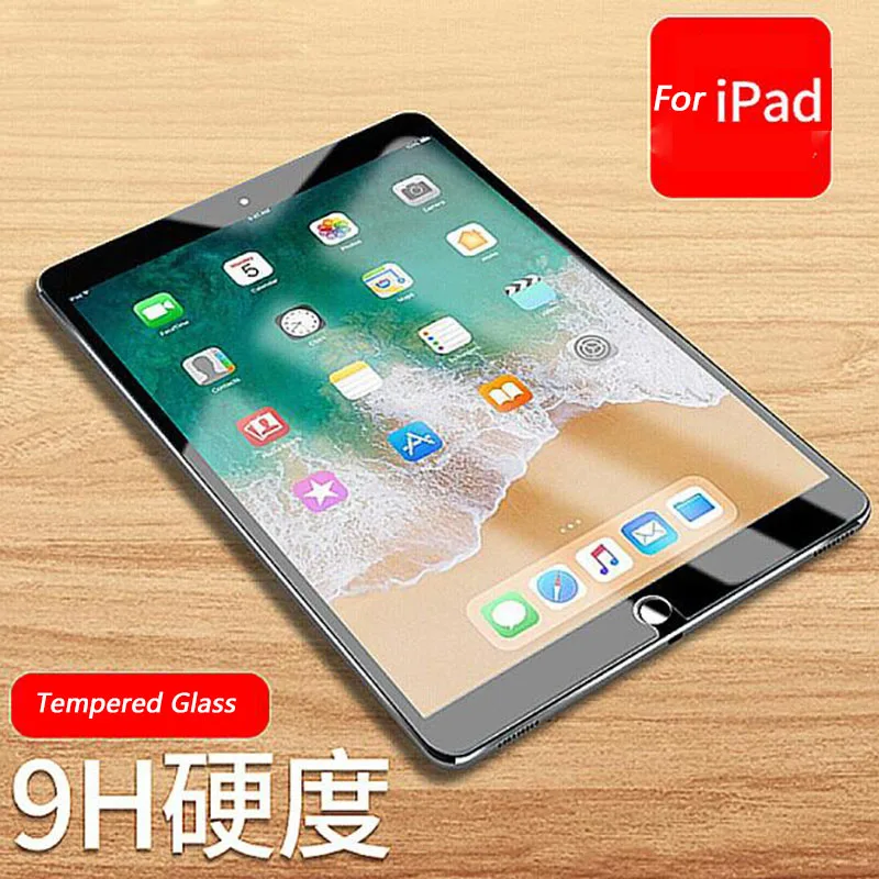 Закаленное стекло для Apple iPad air 1 2 защита экрана искусственное 3 4 5 6 усиленная