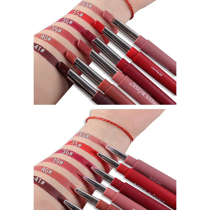 Пикантные грейпфрут Цвет двухконфорочная вафельница для губ Макияж водостойкий