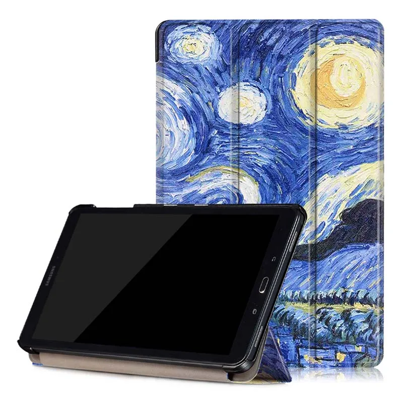Чехол для планшета Samsung Galaxy Tab A A6 10 1 P580 P585 защитный чехол книжка из искусственной