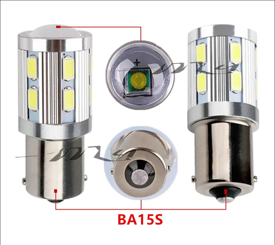 1156 BA15S 12 SMD Реверсивные лампы Cree светодиодный чип высокой мощности p21w R5W