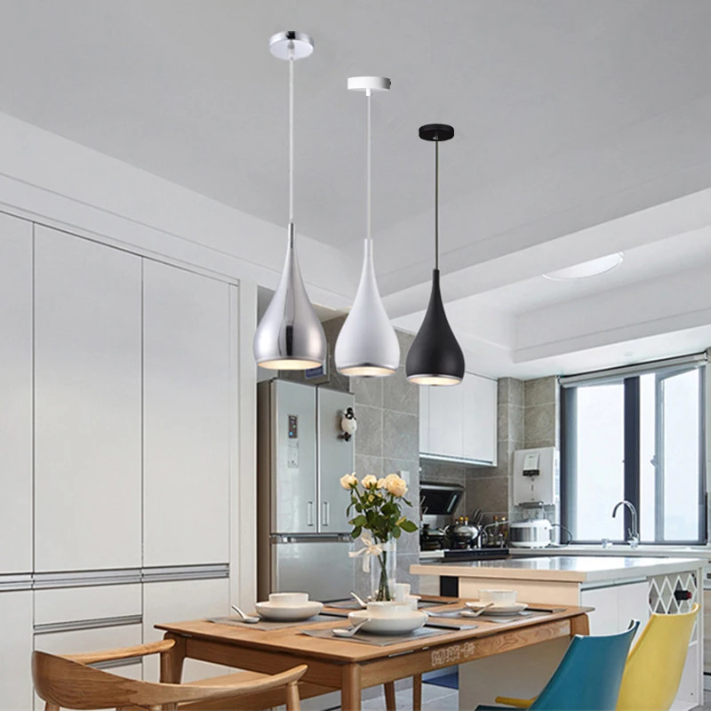 Bar Modern Pendant Lighting Black Pendant Lights Kitchen Island Light Study Bedroom Home Pendant Room Ceiling Lamp Include Bulb Buy At The Price Of 96 58 In Aliexpress Com Imall Com