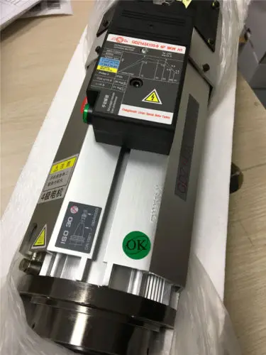 9 кВт с воздушным охлаждением Φ ISO30 BT30 220 В нм 22 А короткий шпиндель + комплект