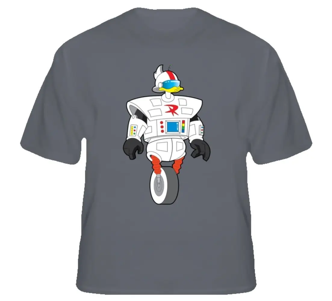 DarkWing Duck Gizmoduck футболка с героями мультфильмов Мужская унисекс новая модная