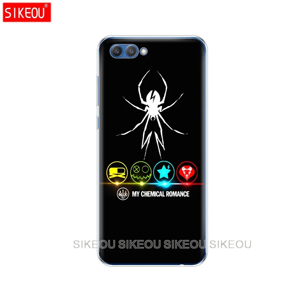 Силиконовый чехол для телефона Huawei Honor 10 V10 3c 4C 5c 5x 4A 6A 6C pro 6X 7X 6 7 8 9 LITE My Chemical Romance |