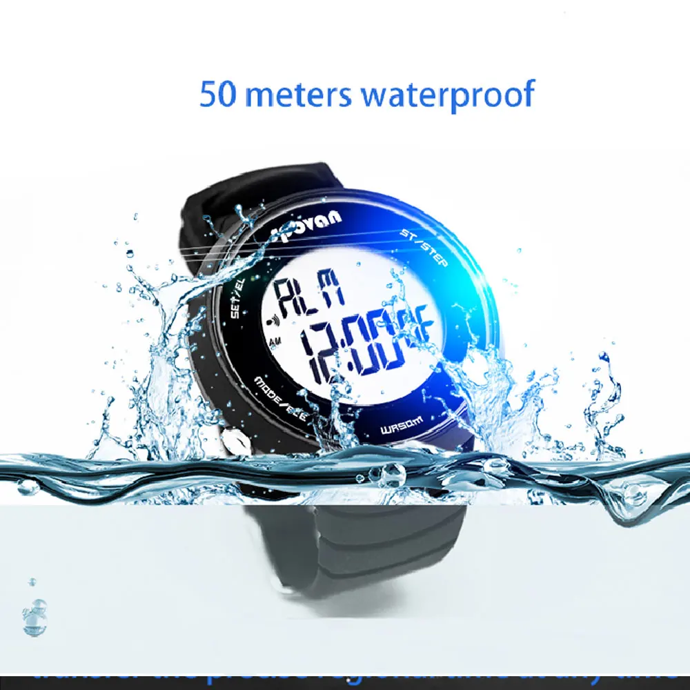 SPOVAN Смарт Bluetooth спортивные часы для мужчин шагомер счетчик калорий напоминание о