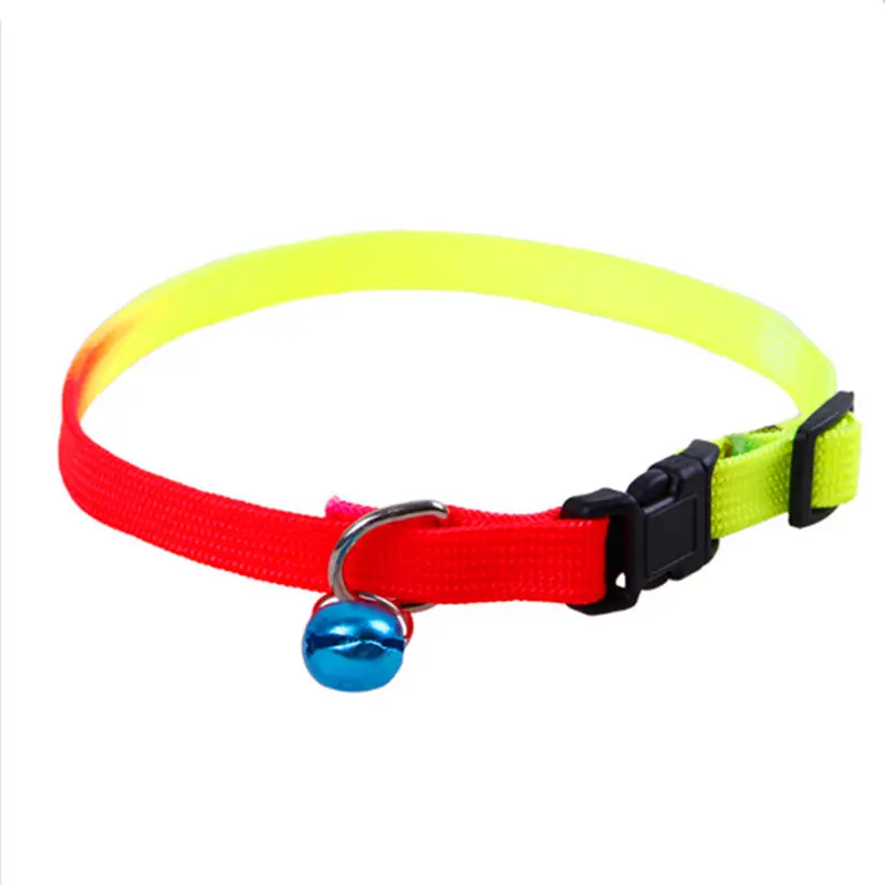 1 шт. ошейник для кошек легко носить колокольчик с регулируемым кошачий собачий