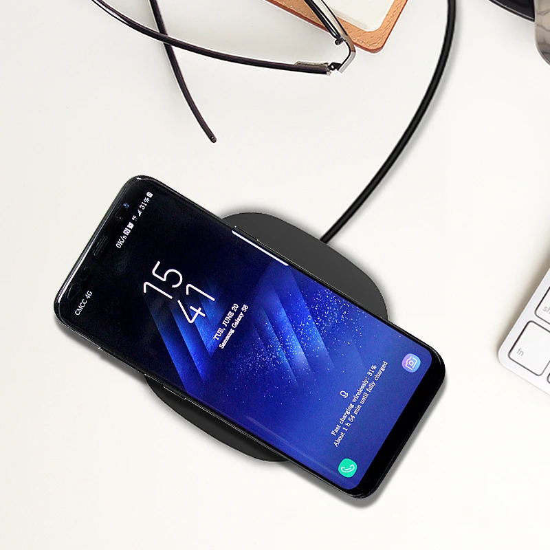 Беспроводное зарядное устройство для xiaomi mix 2S SuperCharger Samsung S10 S9 S8 plus Note 10 9 iPhone 11 Pro XS