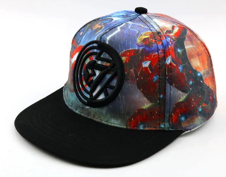 G024 Человек паук Дети Бейсбол Кепки для мальчиков и девочек Snapback мультфильм детей