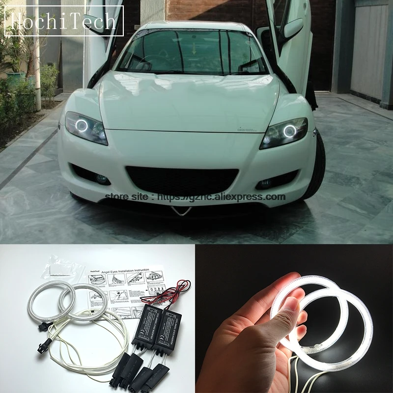 HochiTech для Mazda RX8 Rx 8 2004 08 ультра ярсветильник дневной свет DRL CCFL ангельские глазки