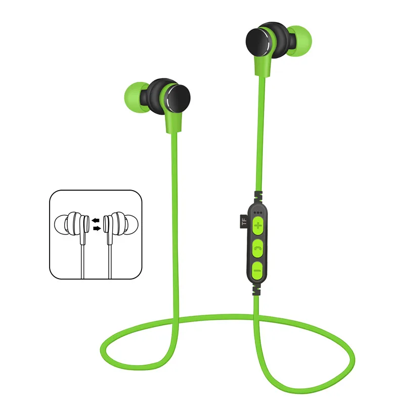 Smilyou Спорт Bluetooth Наушники музыке стерео беспроводные наушники для телефона