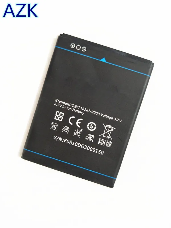 AZK новый высококачественный аккумулятор 3 7 в 2500 мАч для телефона Doogee VOYAGER DG300|battery