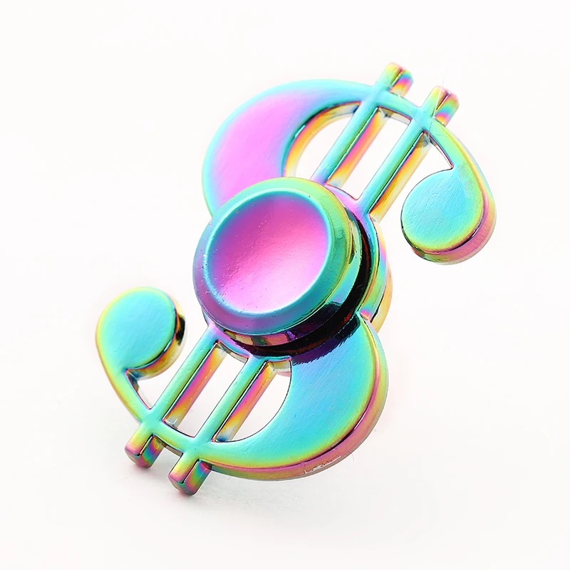 Symphony Dollar Fidget Spinner цветной Вращающийся декомпрессионный отпечаток пальца