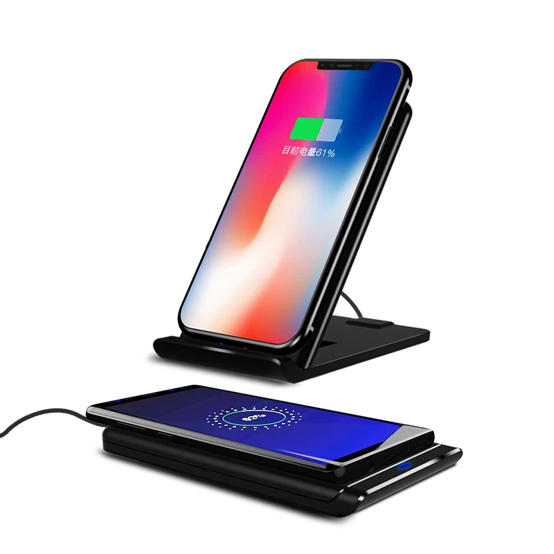 Беспроводное зарядное устройство Qi с тремя катушками для iPhone X Xs MAX XR 8 plus |