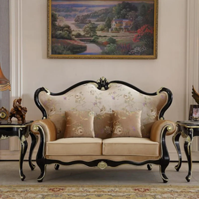 Мебель для гостиной кожаный дорогой европейский дизайн классический диван стул