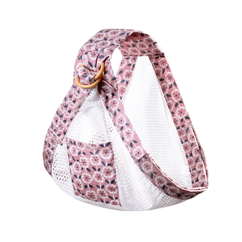 A4 Рюкзак для ребенка кенгуру для детей слинг для новорожденных baby carrier Новорожденный портативный нагрудный кормовой ремень для переноски Колыбель для переноски младенца кольцо слинг Регулируемая дышащая переноска - Цвет: A4