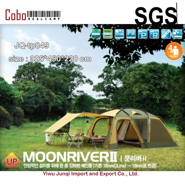 

Семья Стандартный автоматический напольный двойной Слои Водонепроницаемый 8 PersonSun светильник предупреждение тканевые палатки Авто Кемпин...