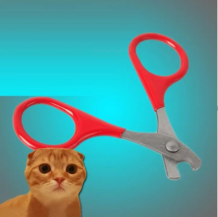 Pet товары коготь ножницы для ногтей Кошачий Уход Инструменты зоотоваров