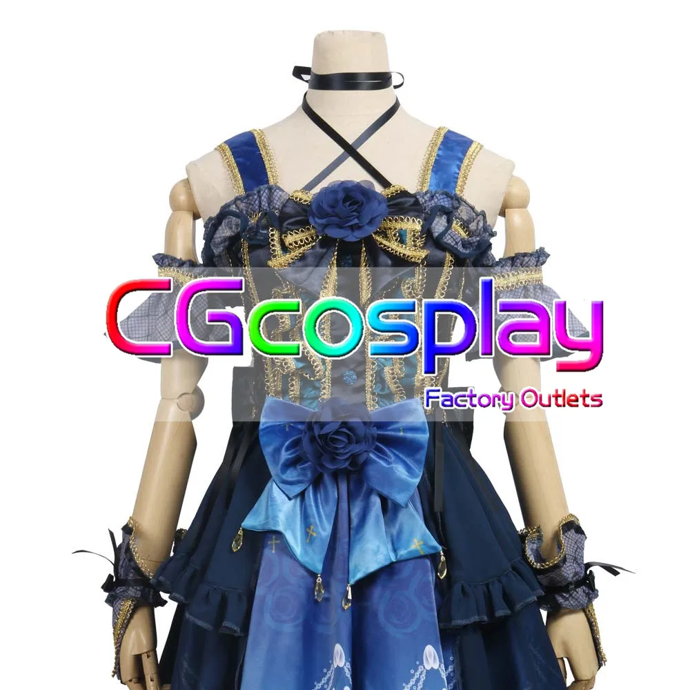 Cgcos Экспресс Bang Dream! Roselia 4th один единство Ako udagawa форма аниме игры Косплэй костюм на
