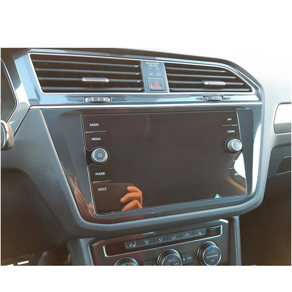 Замена для Tiguan 2018 Автомобильный GPS навигационный экран защитная пленка из